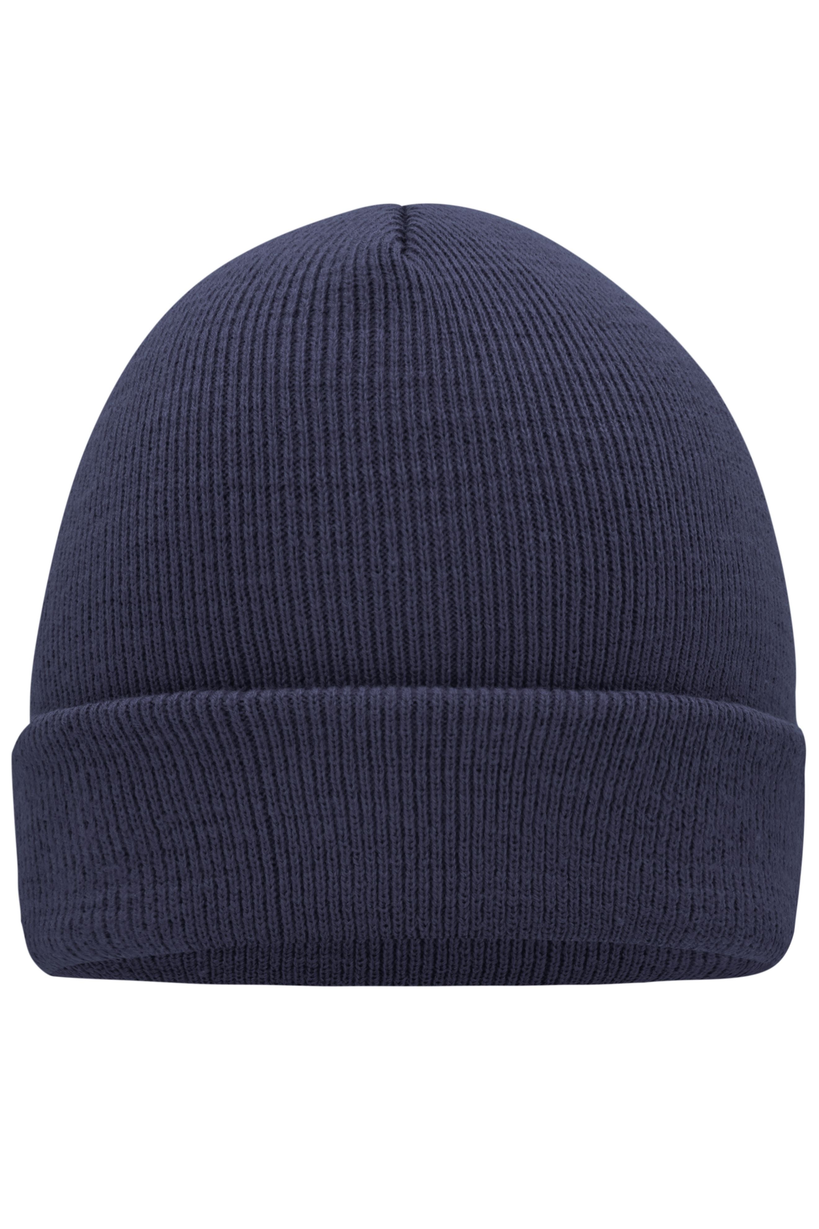 MB7500 - Knitted Cap in dark-navy Größe one size von Daiber
