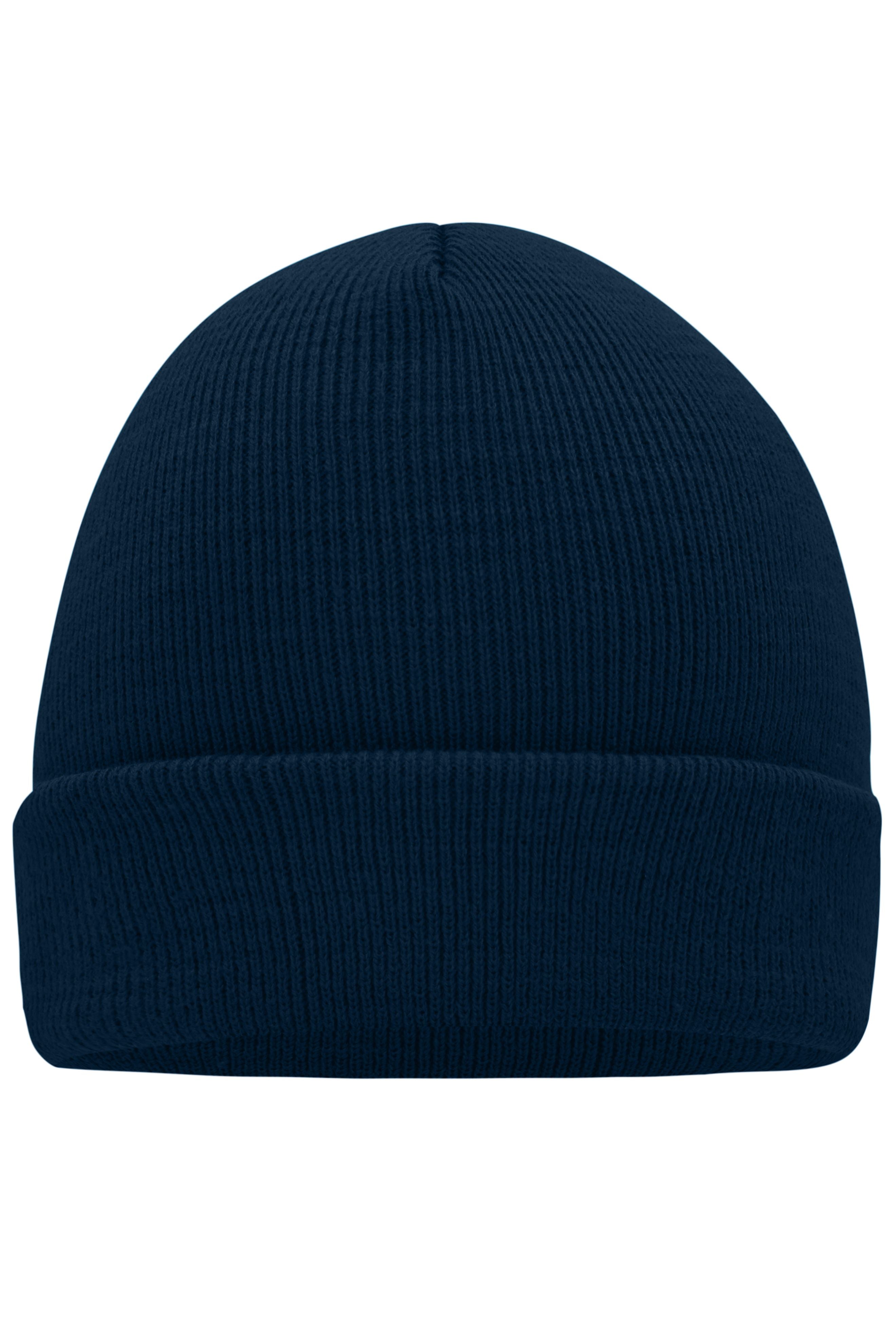 MB7500 - Knitted Cap in navy Größe one size von Daiber