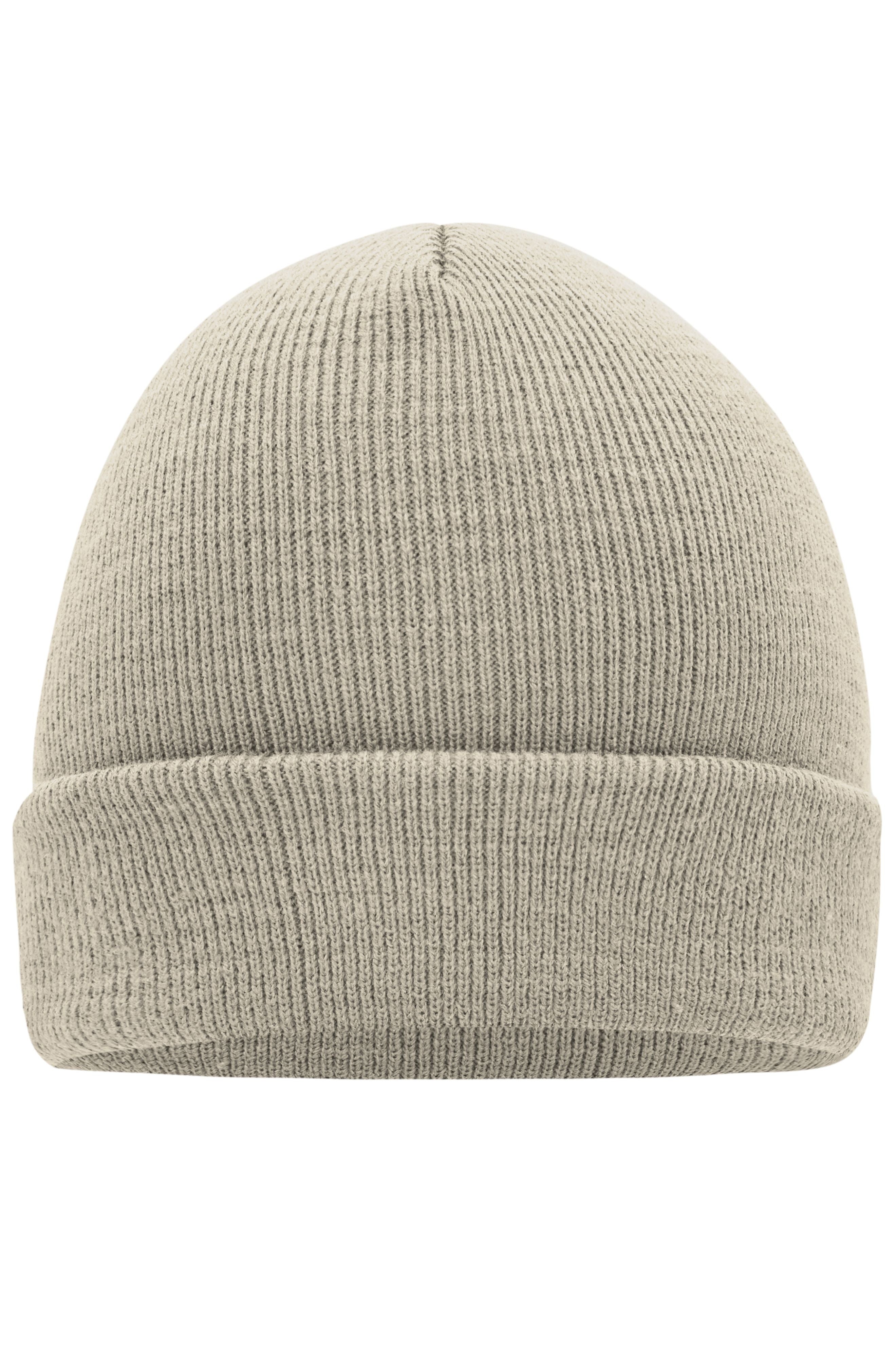 MB7500 - Knitted Cap in sand Größe one size von Daiber