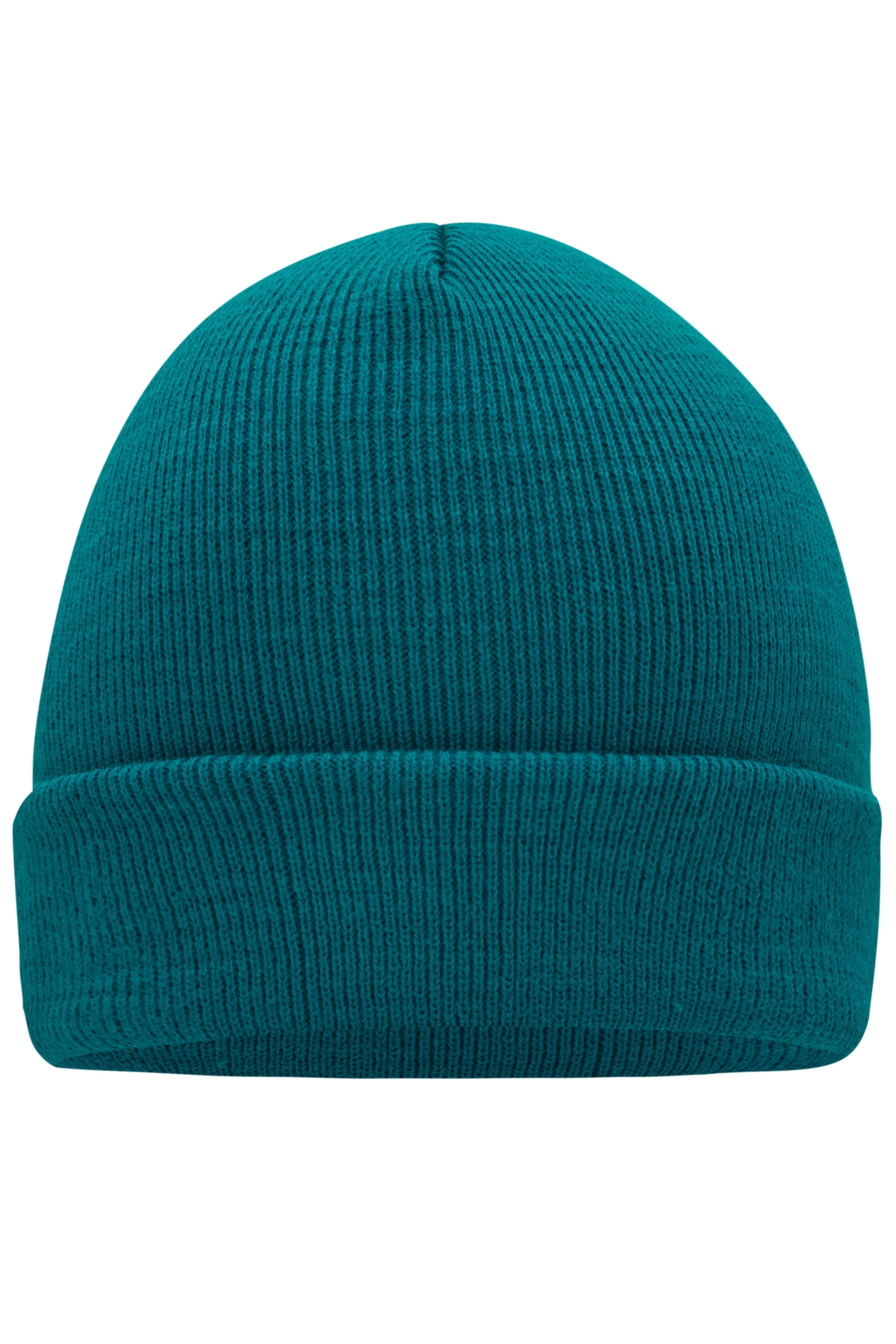 MB7500 - Knitted Cap in smaragd Größe one size von Daiber