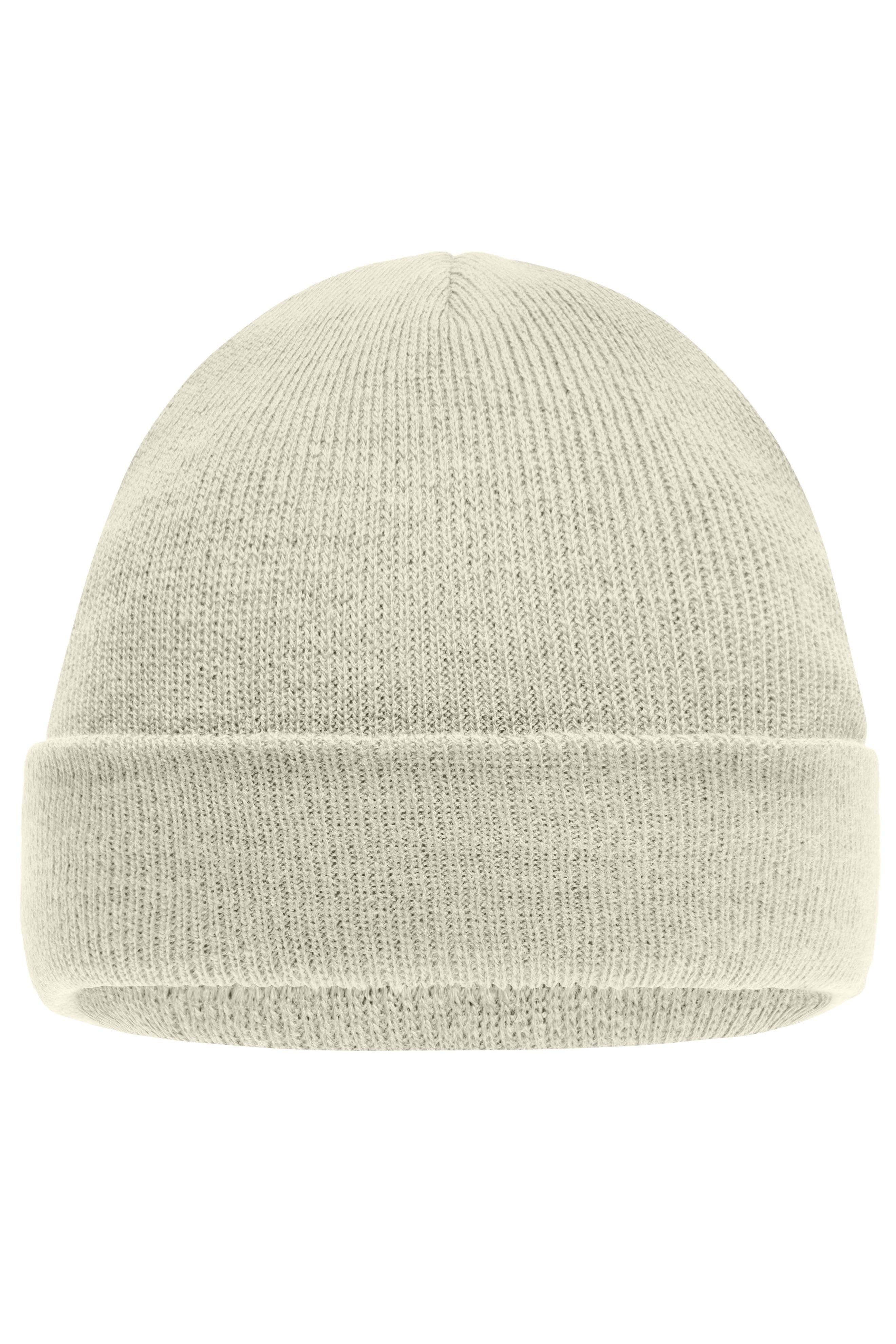 MB7501 - Knitted Cap for Kids in off-white Größe one size von Daiber