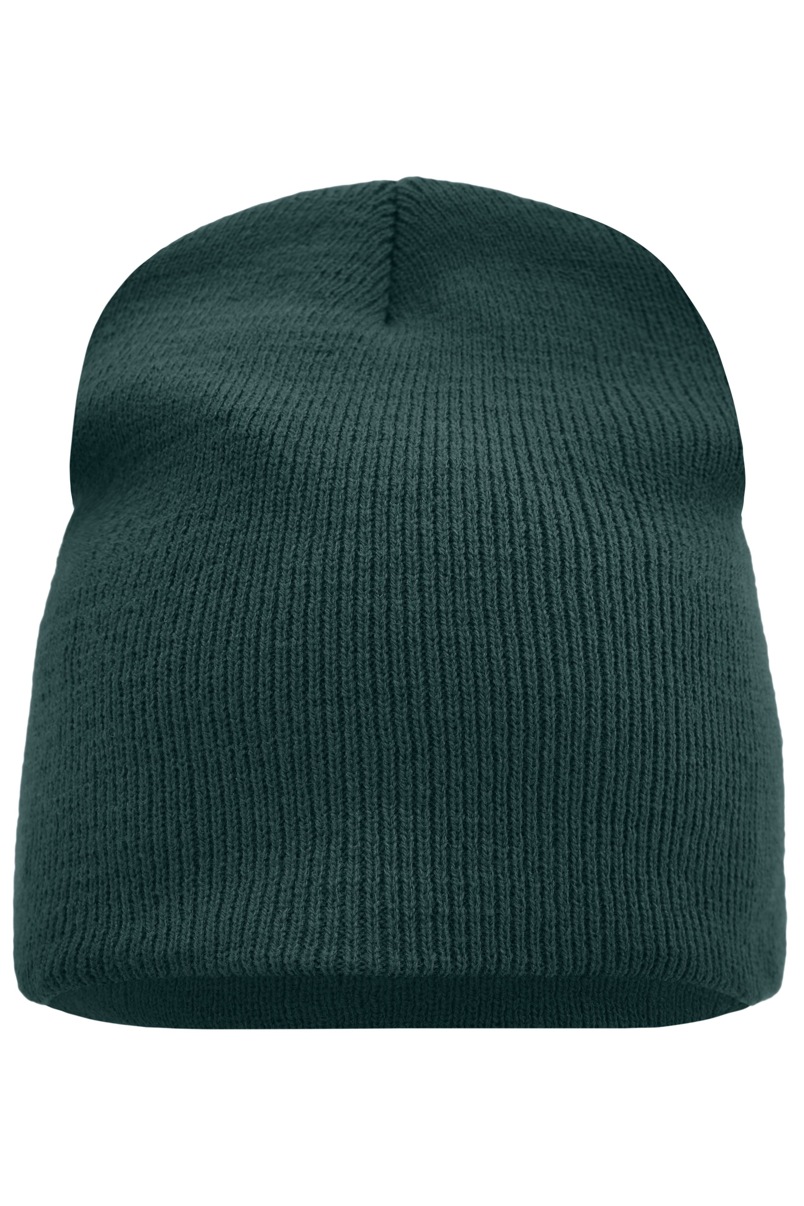 MB7580 - Beanie No.1 in dark-green Größe one size von Daiber